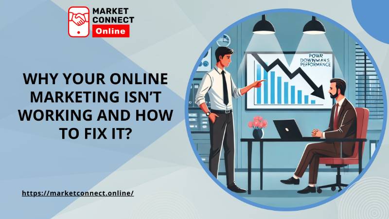 Why Your Online Marketing Isn’t Working & How to Fix it? - Marketconnect